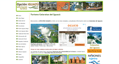 Desktop Screenshot of opcioniguazu.com.ar